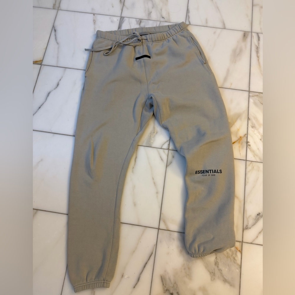 Essentials Fear of God Gray Sweatpants L